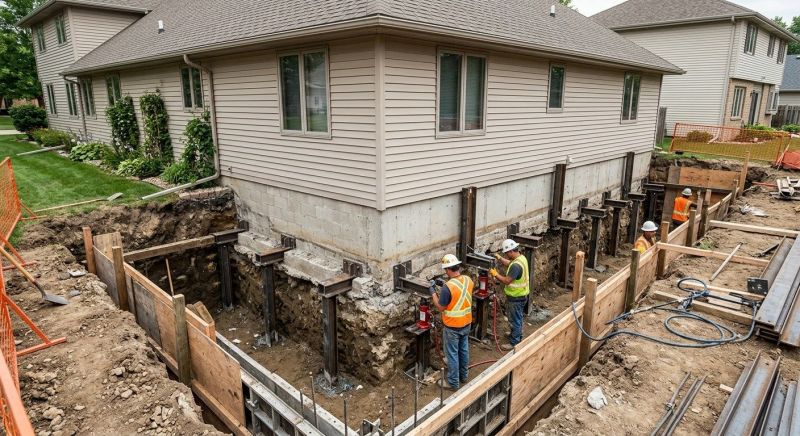 House Underpinning in Garner, NC
