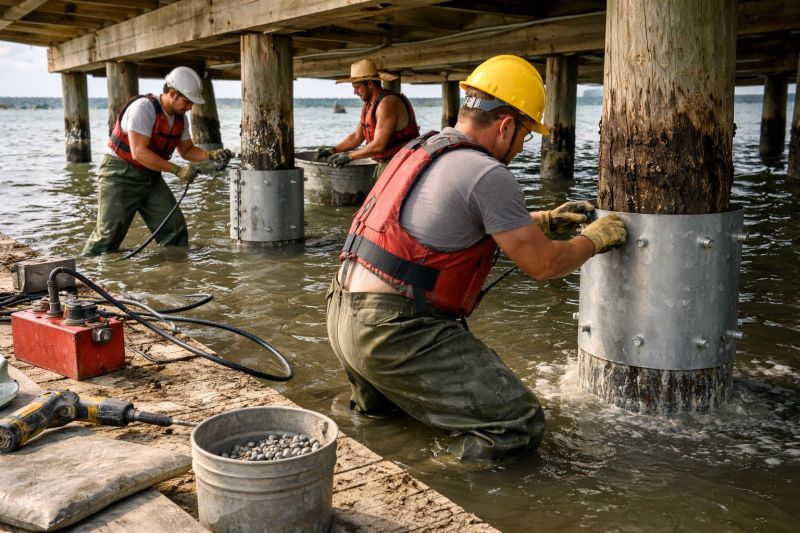 Piling Repair in Apex, NC