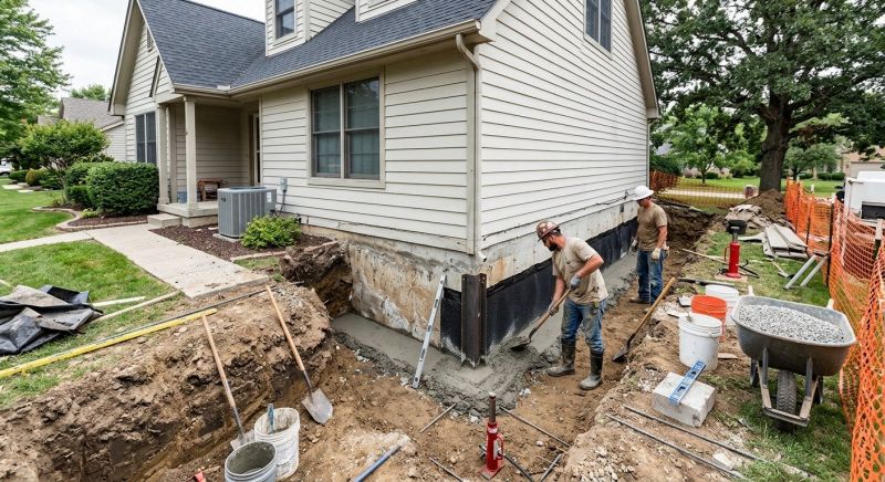 Residential Foundation Repair in Garner, NC