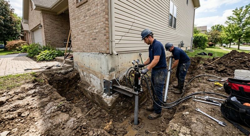 Settling Foundation Service in Angier, NC