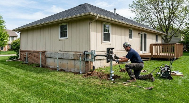 Settling Foundation Service in Cary, NC