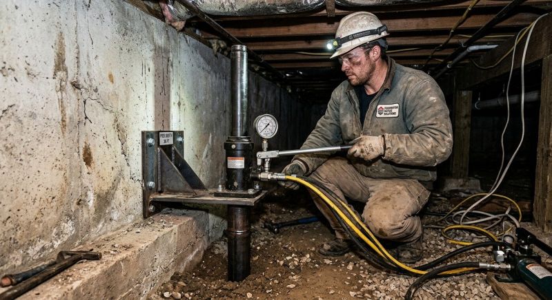 Settling Foundation Service in Lillington, NC