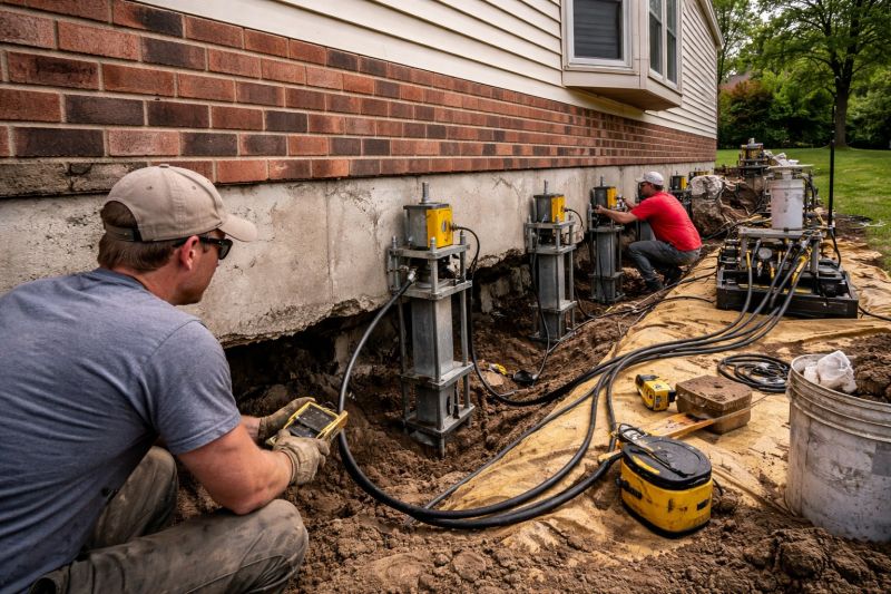 Settling Foundation Service in Lillington, NC