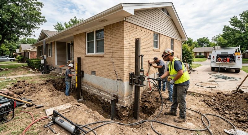 Settling Foundation Service in Wake County, NC