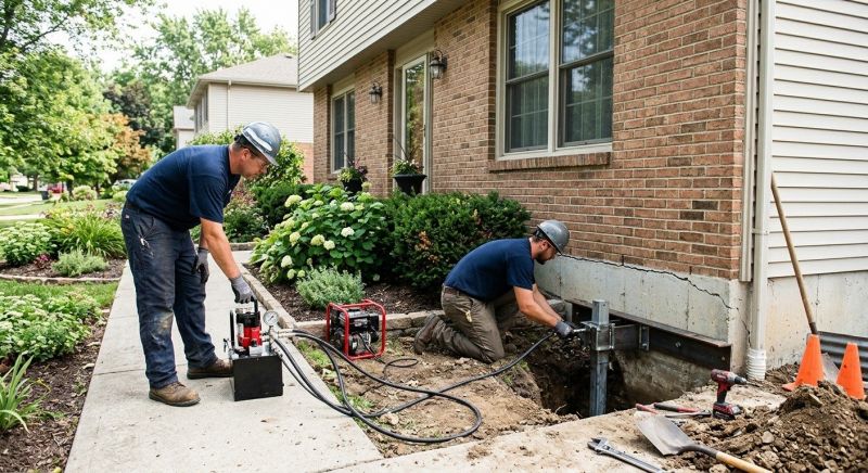 Settling Foundation Service in Youngsville, NC