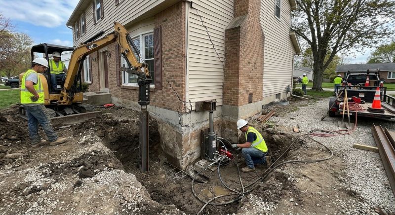 Sinking Foundation Repair in Selma, NC