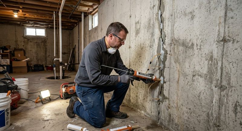 Structural Crack Repair in Garner, NC