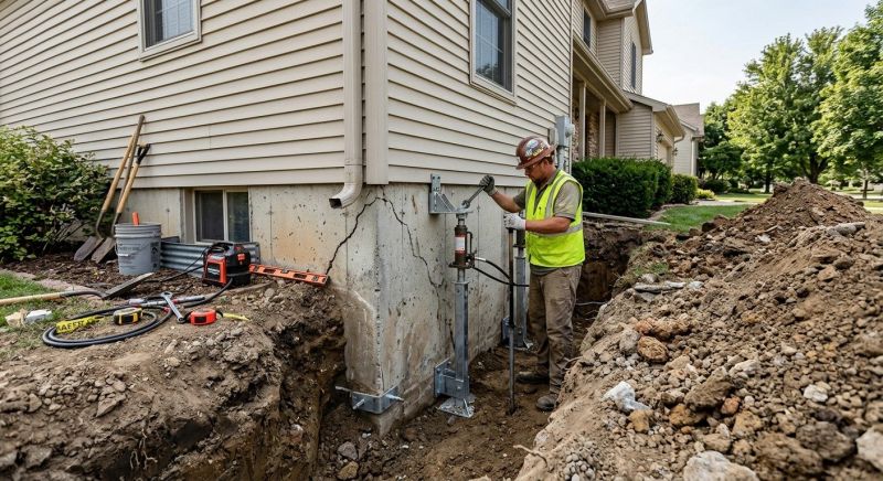Structural Foundation Repair in Johnston County, NC