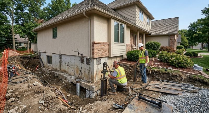 Structural Foundation Repair in Johnston County, NC