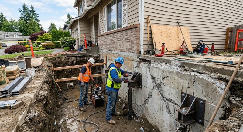 Structural Foundation Repair in Garner, NC