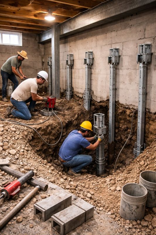 Structural Underpinning in Garner, NC