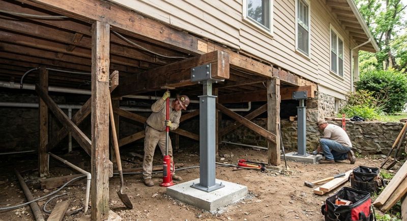 Structural Underpinning in Garner, NC