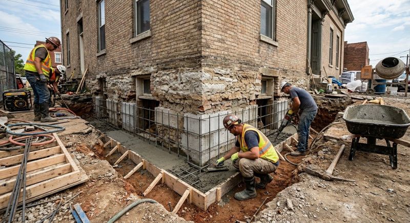 Underpinning Repair in Garner, NC