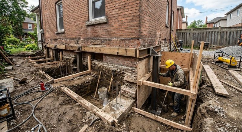 Underpinning Repair in Garner, NC