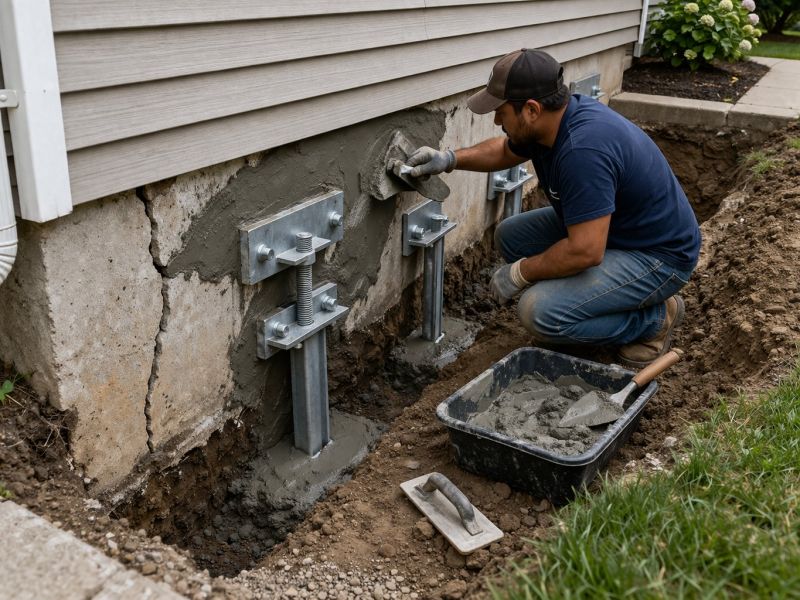 Underpinning Repair in Garner, NC