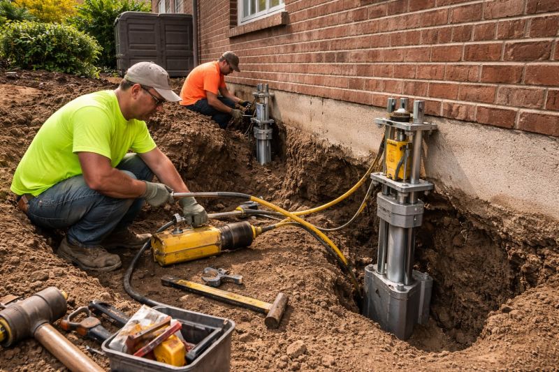 Settling Foundation Service in Apex, NC